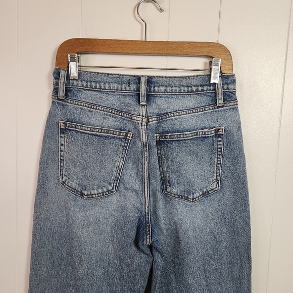 Silver Jeans Dad Jean Light Wash Stretch Loose 90s Straight Leg Womens Size 25 - Picture 5 of 13